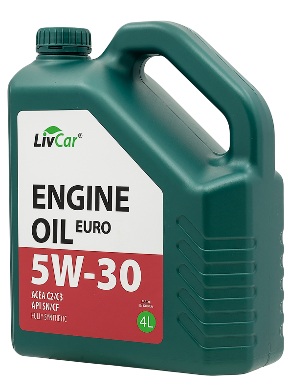 LIVCAR EURO ENGINE OIL 5W30 ACEA C2/3 API SN/CF