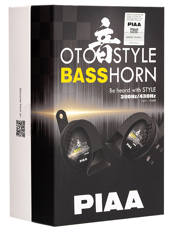 Звуковой сигнал PIAA BASS HORN OTO STYLE