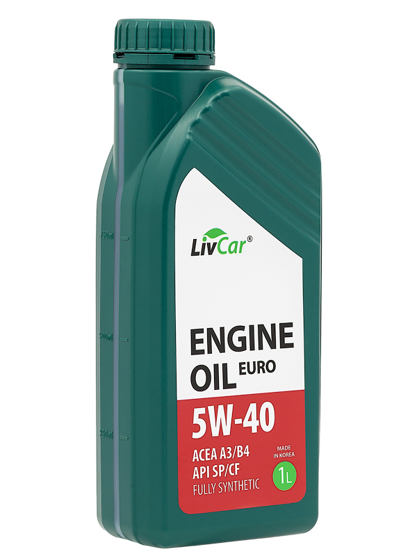 LIVCAR EURO ENGINE OIL 5W40 ACEA A3/B4 API SP/CF