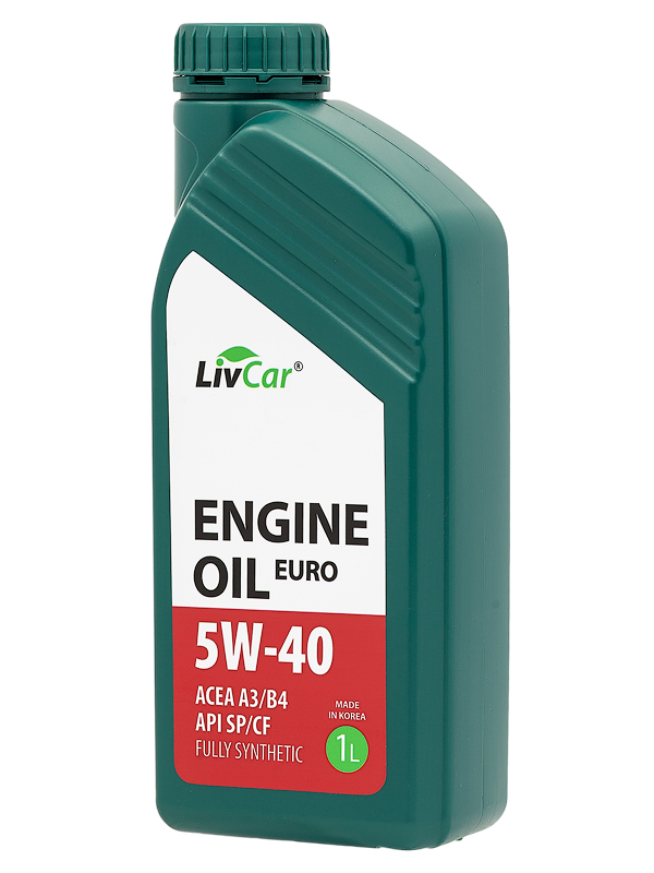 LIVCAR EURO ENGINE OIL 5W40 ACEA A3/B4 API SP/CF