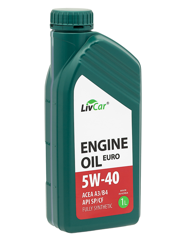 LIVCAR EURO ENGINE OIL 5W40 ACEA A3/B4 API SP/CF
