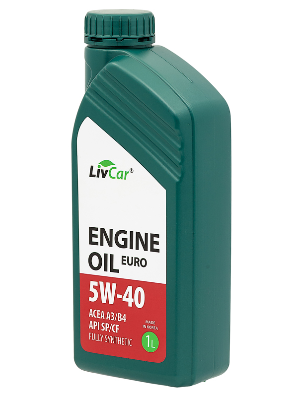 LIVCAR EURO ENGINE OIL 5W40 ACEA A3/B4 API SP/CF