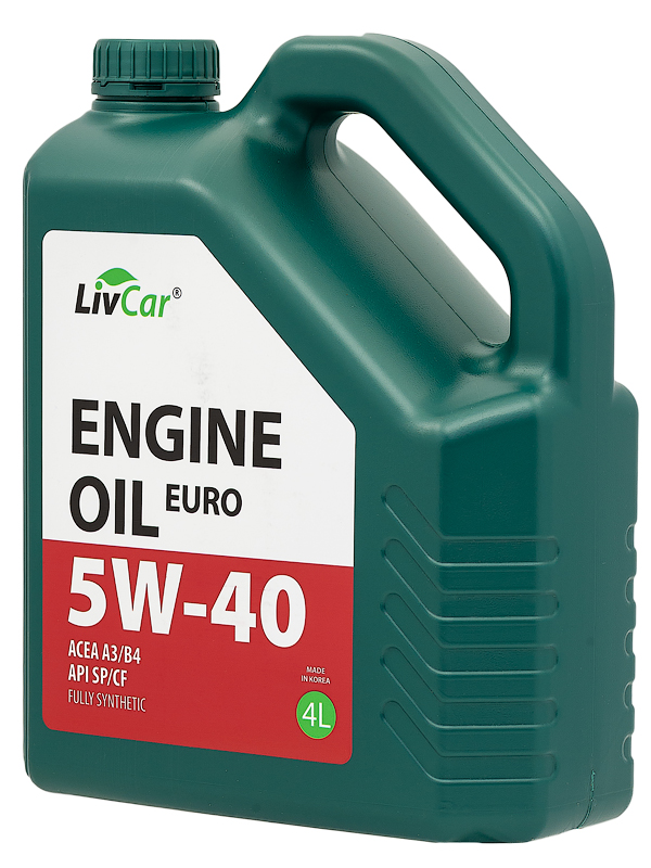 LIVCAR EURO ENGINE OIL 5W40 ACEA A3/B4 API SP/CF