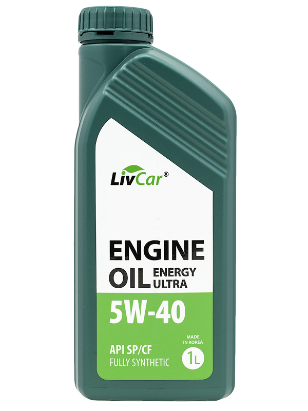 LIVCAR ENERGY ULTRA ENGINE OIL 5W40 API SP/CF