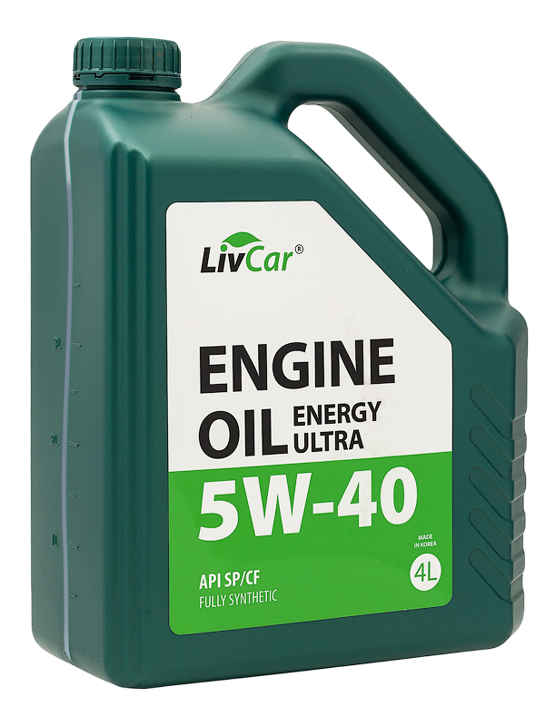 LIVCAR ENERGY ULTRA ENGINE OIL 5W40 API SP/CF