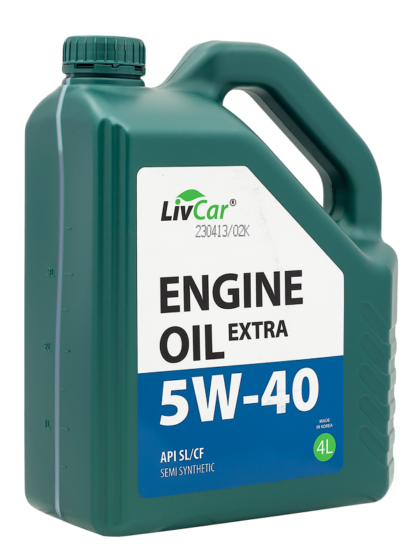 LIVCAR EXTRA ENGINE OIL 5W40 API SL/CF